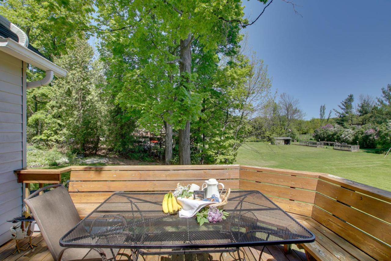 Updated Home With Deck 2 Mi To Sister Bay Beach! Exteriör bild