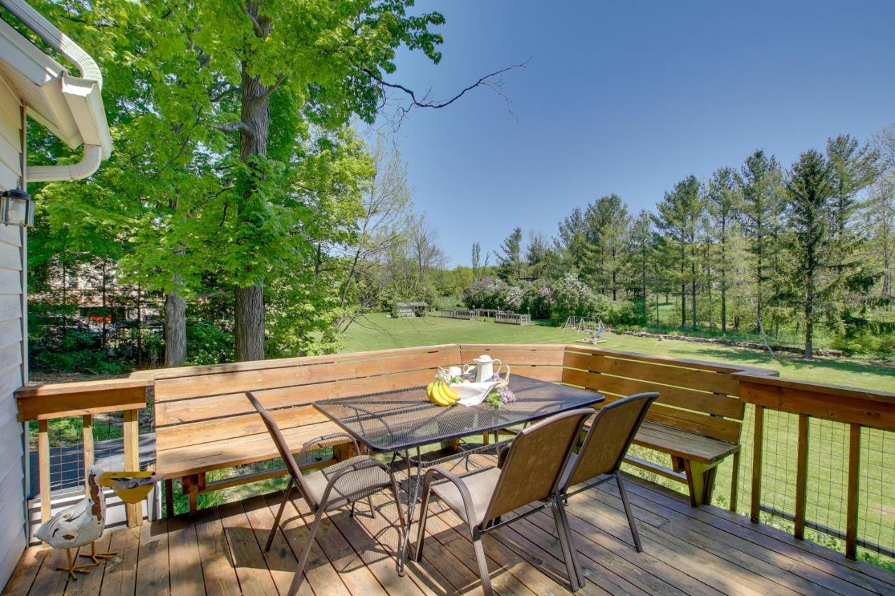 Updated Home With Deck 2 Mi To Sister Bay Beach! Exteriör bild
